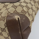 GUCCI GG Canvas Tote Bag Beige 28898 Auth ka2752-9