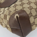 GUCCI GG Canvas Tote Bag Beige 28898 Auth ka2752-14