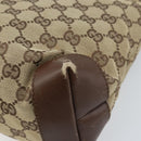 GUCCI GG Canvas Tote Bag Beige 28898 Auth ka2752-15