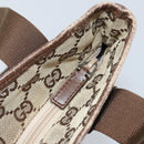 GUCCI GG Canvas Tote Bag Beige 28898 Auth ka2752-10