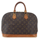 LOUIS VUITTON Monogram Alma Hand Bag M51130 LV Auth ka276-13