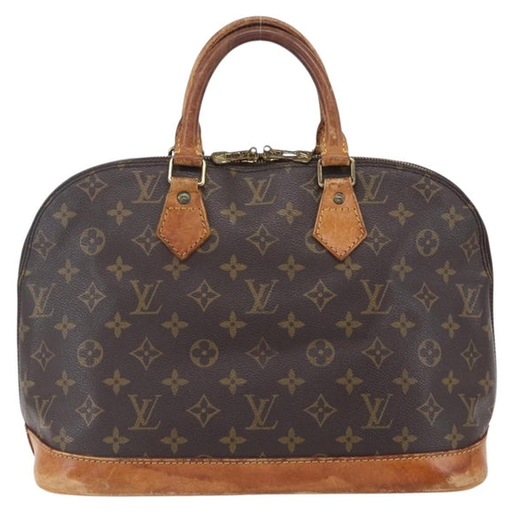 LOUIS VUITTON Monogram Alma Hand Bag M51130 LV Auth ka276