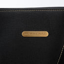 BURBERRY Tragetasche Leder Schwarz Gold Original ka2760-11