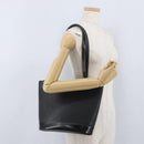 BURBERRY Tragetasche Leder Schwarz Gold Original ka2760-22