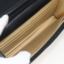 CHANEL Matelasse Chain Shoulder Bag Lamb Skin Black Gold CC Auth ka2771A-9