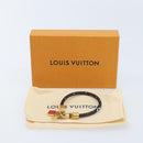 LOUIS VUITTON Multicolor Bra Rubbed Lach It Bracelet Black M6603F Auth ka2772M-12