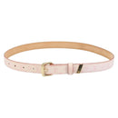 LOUIS VUITTON Monogram Cherry Blossom Ceinture Belt 33.1"" M9273W Auth ka2773V-1