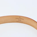 LOUIS VUITTON Monogram Cherry Blossom Ceinture Belt 33.1"" M9273W Auth ka2773V-13