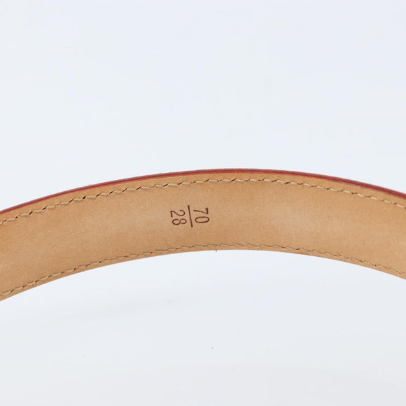 LOUIS VUITTON Monogram Cherry Blossom Ceinture Belt 33.1"" M9273W Auth ka2773V
