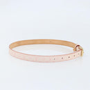 LOUIS VUITTON Monogram Cherry Blossom Ceinture Belt 33.1"" M9273W Auth ka2773V-4
