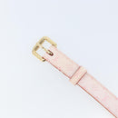 LOUIS VUITTON Monogram Cherry Blossom Ceinture Belt 33.1"" M9273W Auth ka2773V-7