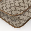 GUCCI GG Supreme Tote Bag PVC Beige Gold Auth ka2776-16