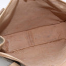 GUCCI GG Supreme Tote Bag PVC Beige Gold Auth ka2776-10