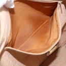 GUCCI GG Supreme Tote Bag PVC Beige Gold Auth ka2776-21