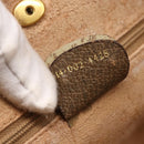 GUCCI GG Supreme Tote Bag PVC Beige Gold Auth ka2776-12