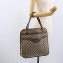 GUCCI GG Supreme Tote Bag PVC Beige Gold Auth ka2776-22