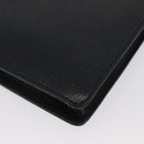 LOUIS VUITTON Epi Porte Documents・Senatur Briefcase Black M54452 Auth ka2779-10