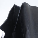 LOUIS VUITTON Epi Porte Documents・Senatur Briefcase Black M54452 Auth ka2779-17