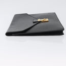 LOUIS VUITTON Epi Porte Documents・Senatur Briefcase Black M54452 Auth ka2779-5