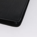 LOUIS VUITTON Epi Porte Documents・Senatur Briefcase Black M54452 Auth ka2779-8