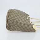 GUCCI GG Supreme Tote Bag PVC Beige Gold 197953 Auth ka2787-4