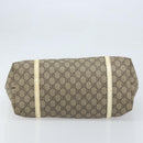GUCCI GG Supreme Tote Bag PVC Beige Gold 197953 Auth ka2787-9