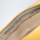 LOUIS VUITTON Monogram Vernis Houston Hand Bag Beige M91004 LV Auth ka279-10