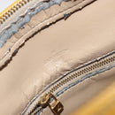 LOUIS VUITTON Monogram Vernis Houston Hand Bag Beige M91004 LV Auth ka279-19