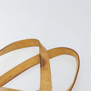 LOUIS VUITTON Monogram Vernis Houston Hand Bag Beige M91004 LV Auth ka279-8