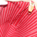 LOUIS VUITTON Antigua Cabas MM Tote Bag Canvas Beige Red M40035 LV Auth ka2790-20