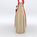 LOUIS VUITTON Antigua Cabas MM Tote Bag Canvas Beige Red M40035 LV Auth ka2790-4