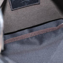PRADA Shoulder Bag Canvas Brown Silver Auth ka2796-10