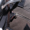 PRADA Shoulder Bag Canvas Brown Silver Auth ka2796-21