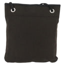 PRADA Shoulder Bag Canvas Brown Silver Auth ka2796-2