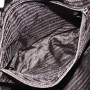 PRADA Tote Bag Canvas Beige Silver Auth ka2799-24