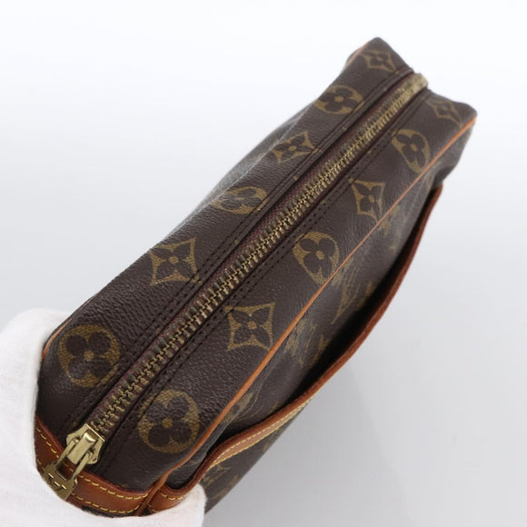 LOUIS VUITTON Monogram Compiegne 23 Clutch Bag M51847 LV Auth ka2802