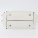 LOUIS VUITTON Epi Saint Jacques Hand Bag White M50045 LV Auth ka2804-6