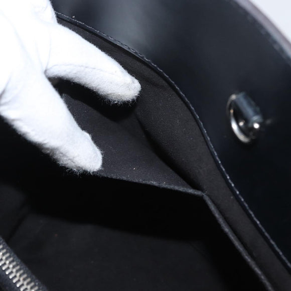 LOUIS VUITTON Epi Saint Jacques Hand Bag White M50045 LV Auth ka2804