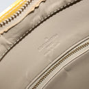 LOUIS VUITTON Monogram Vernis Houston Hand Bag Beige M91004 LV Auth ka2805-18