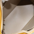 LOUIS VUITTON Monogram Vernis Houston Hand Bag Beige M91004 LV Auth ka2805-19