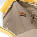 LOUIS VUITTON Monogram Vernis Houston Hand Bag Beige M91004 LV Auth ka2805-21