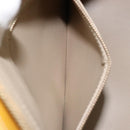 LOUIS VUITTON Monogram Vernis Houston Hand Bag Beige M91004 LV Auth ka2805-23