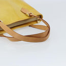 LOUIS VUITTON Monogram Vernis Houston Hand Bag Beige M91004 LV Auth ka2805-7
