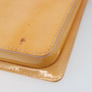 LOUIS VUITTON Monogram Vernis Motto Pouch Marshmallow Pink M91312 LV Auth ka2806-16