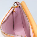 LOUIS VUITTON Monogram Vernis Motto Pouch Marshmallow Pink M91312 LV Auth ka2806-19