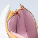 LOUIS VUITTON Monogram Vernis Motto Pouch Marshmallow Pink M91312 LV Auth ka2806-20