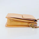 LOUIS VUITTON Monogram Vernis Motto Pouch Marshmallow Pink M91312 LV Auth ka2806-3