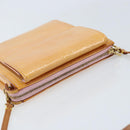 LOUIS VUITTON Monogram Vernis Motto Pouch Marshmallow Pink M91312 LV Auth ka2806-6