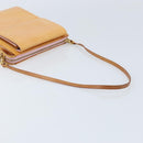 LOUIS VUITTON Monogram Vernis Motto Pouch Marshmallow Pink M91312 LV Auth ka2806-7
