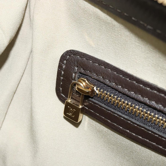 LOUIS VUITTON Monogram Mini Josephine PM Hand Bag Khaki M92215 LV Auth ka2807